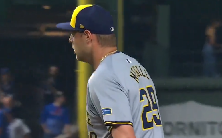 Homer- happy Brewers put Cubs in a 2-0 NLDS hole: Milwaukee beats Chicago 7-3